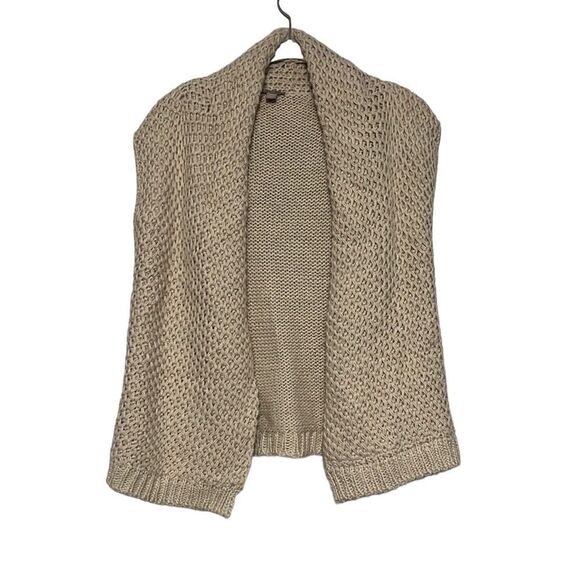 J. JILL Sweater Vest Woman’s Size XS Petite Knit Alpaca Sleeveless Beige Soft - Picture 1 of 6